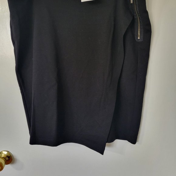 Cabi Dresses & Skirts - Cabi Assymetric Faux Wrap Skirt with Zipper